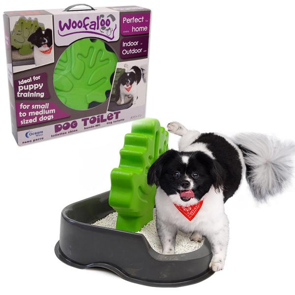 Woofaloo Dog Toilet туалет со столбиком для собак и щенков (297377)